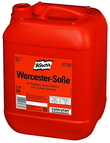Knorr Worcester-Soße 5 L, 1er Pack (1 x 5 L)