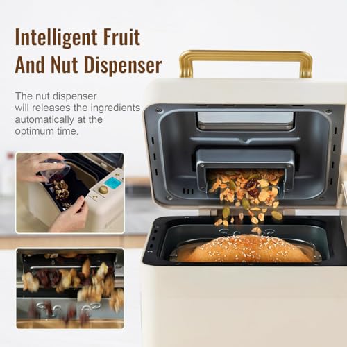 Custom Bread Maker with Nut Dispenser