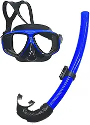Kit Snorkel E Óculos De Mergulho Profissional Banho Mar Piscina