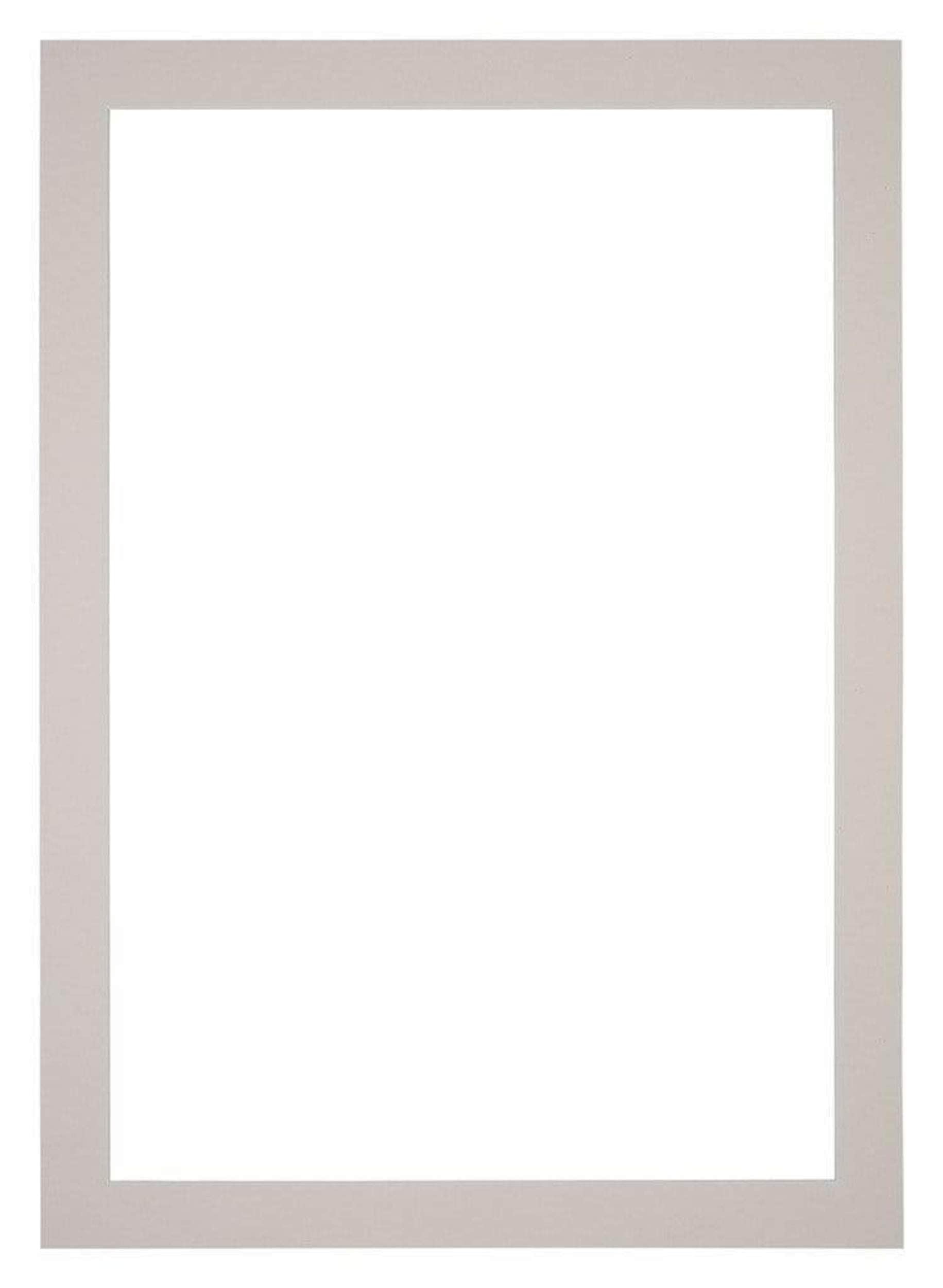 yd. Passepartout 70x100 cm - Apertura per Formato Foto 61x91.5 cm - Granito Grigio