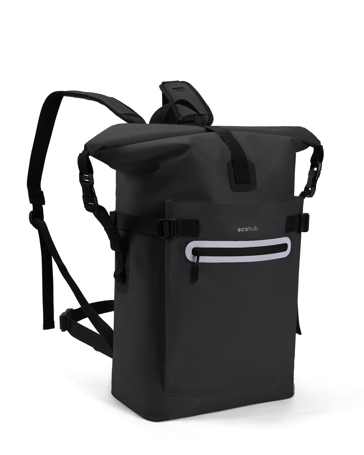 ECOHUB 30L Ultra-Light TPU Dry Bag Waterproof Backpack for Kayaking