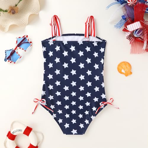Image of Girls Swimsuit One Piece Bathing Suit Adjustable Straps Solid Color Cut Out Butterfly Girls' Swimwear for 7-14Y