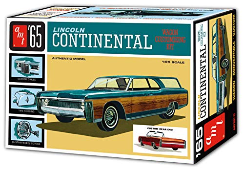 Preisvergleich Produktbild Round2 AMT1081 / 12 1 / 25 1965er Lincoln Continental Plastikmodellbausatz, Modelleisenbahnzubehör, Hobby, Modellbau, Mehrfarbig