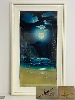 Amazon.co.jp: 版画特大「ジョンアルフォーグ ダイヤモンドムーン