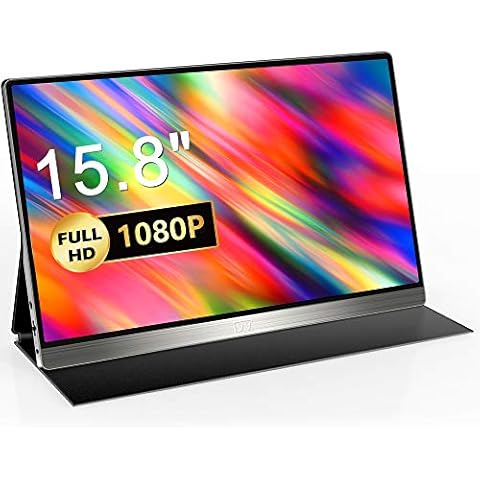 IVV Monitor Portátil FHD 15.8" HDMI/USB Tipo C Cover