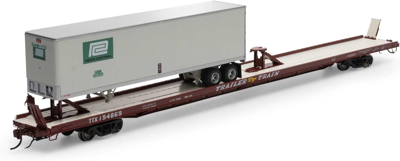 Athearn HO F89F Trailer/40' Trailer TTX #154869 PCTZ ATHG69606 HO Vehicles