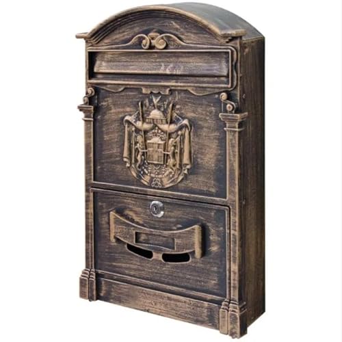 CILVANI SRL CASSETTA POSTALE MODELLO REGIA BRONZO ANTICO 40X24X8 POSTA