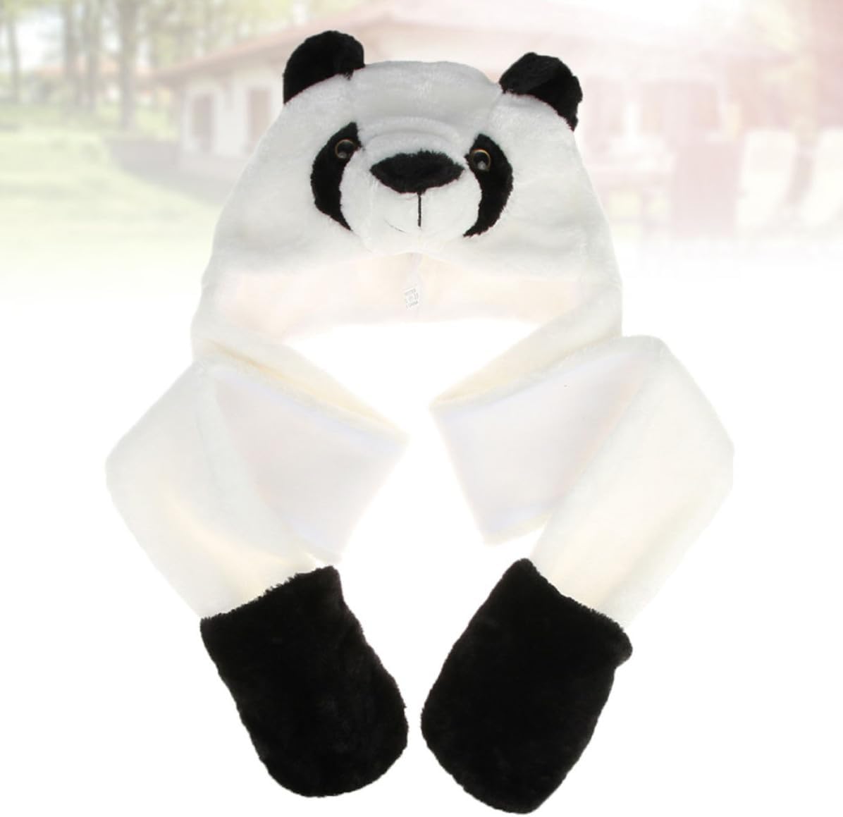 Cotton Ear Protector Hat Panda Animal Shape for Winter Multi