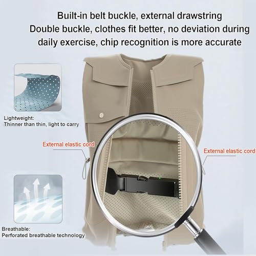Airbag gilet indossabile per anziani, protezione anti-caduta con tracciamento e posizionamento, giacca di sicurezza riutilizzabile per evitare cadute