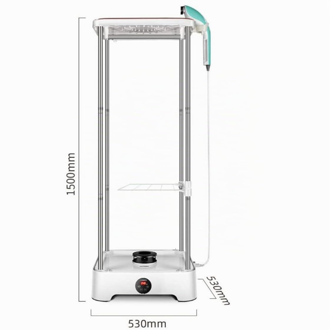 Máquina de planchado automática, secadora de ropa, máquina de secado a vapor, portátil, para el hogar, máquina para planchar ropa, máquina para eliminar arrugas y doblar