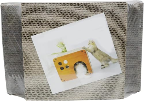 MAGHUNT 猫用 段ボール 組み立て式 高密度段ボール キャットハウスアクセサリー（交換用爪研ぎ）