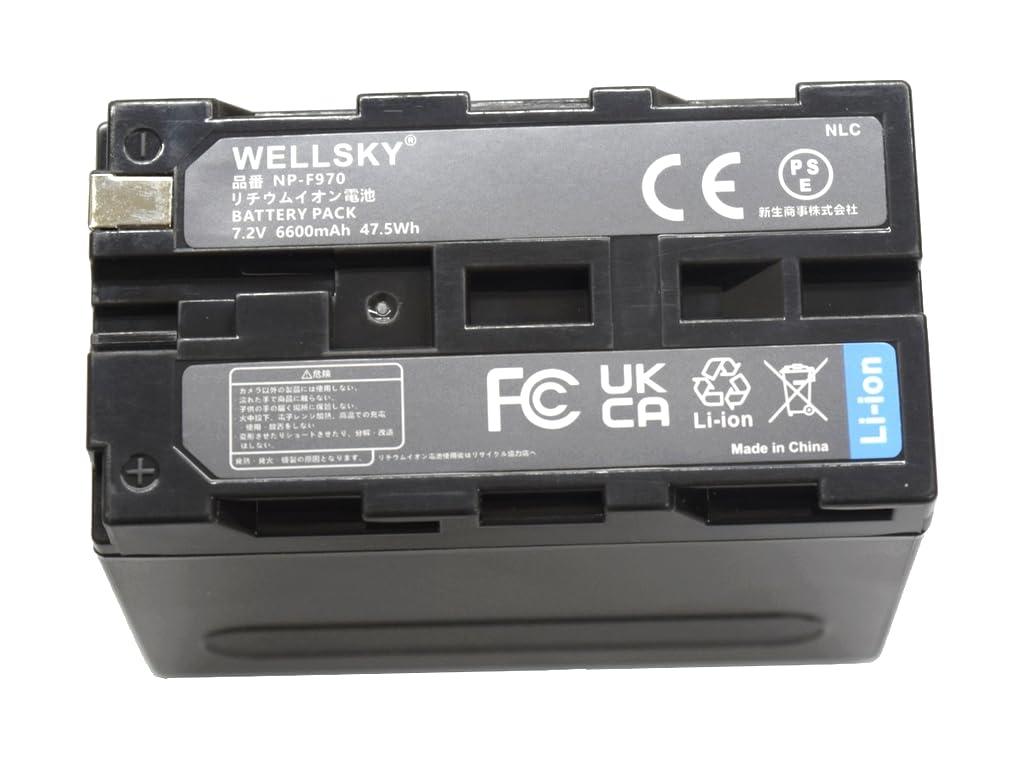 Amazon | NLC NP-F950 NP-F960 NP-F970 互換バッテリー [ 純正充電器で