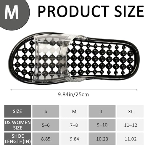 Zapatillas de acupresión para pies, masajeador reflexológico miniatura 2