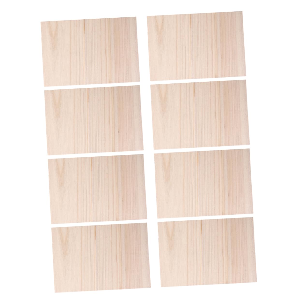 GOOHOCHY 8pcs Wooden Taekwondo Performance Board for Practice Portable Karate Training Board Safety Design