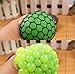 Fireboomoon Stress Relief Squeezing Soft Rubber Vent Grape Ball Hand Wrist Toy Funny Geek Gadget Vent Toy, Orange/Blue/Green, 3 Piece