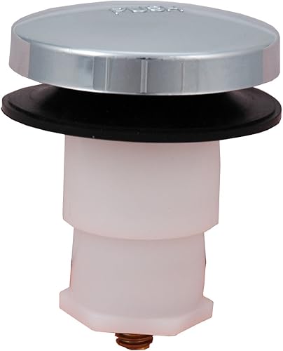 Tapón de drenaje para bañera (38 pulgadas, cromado)