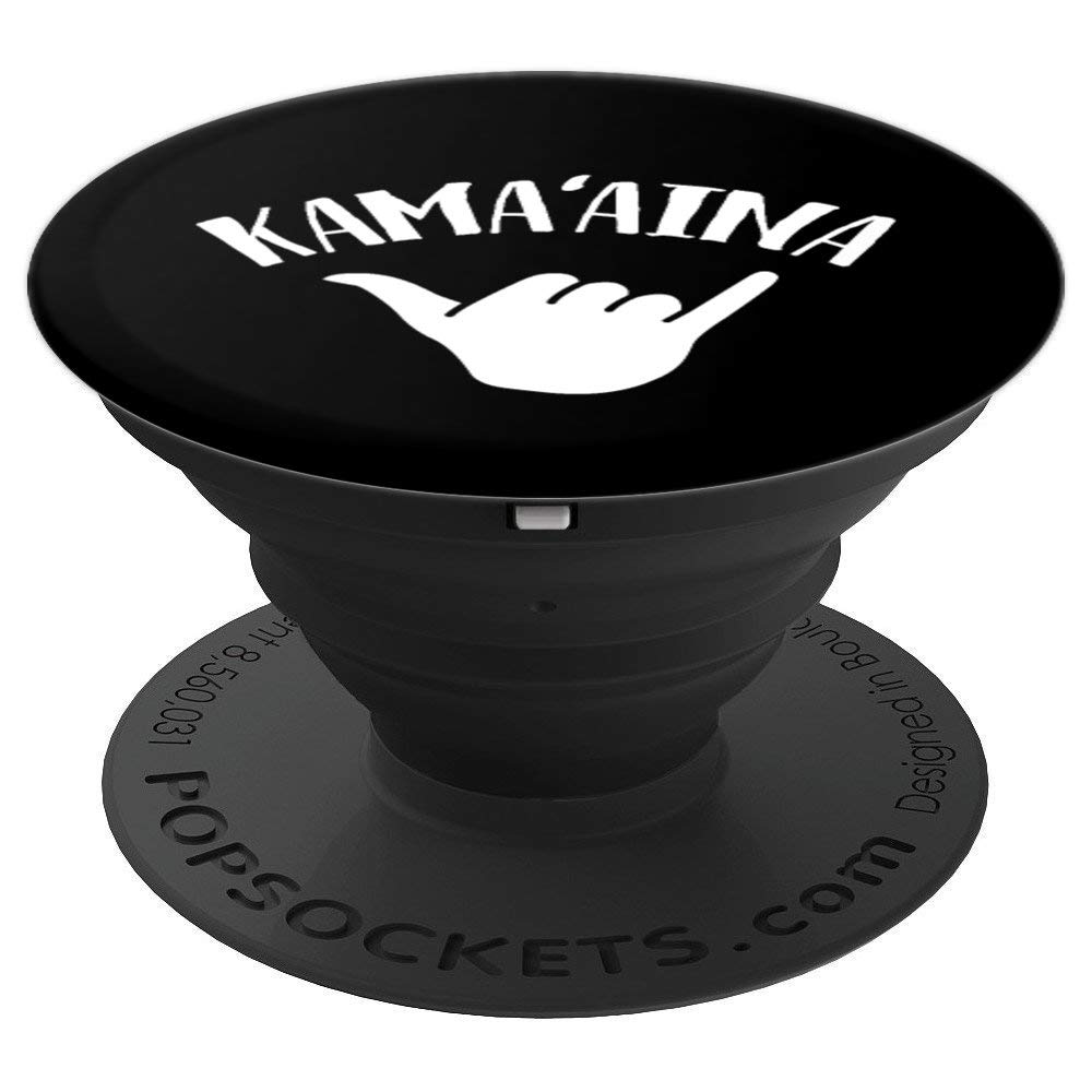 Hawaii Kama'aina Local Shaka PopSockets Grip and Stand for Phones and Tablets