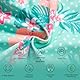 BONVERANO Kleiner Mädchen Badeanzug EIN Stück Mit Badekappe UV-Schutz 50+ (Flower, 24-36Months, 24_Months)
