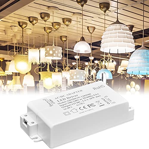 Image of LED Driver,30W DC 12V 2.5A LED Driver Constant Voltage No Flicker LED Light Transformer 100‑240V