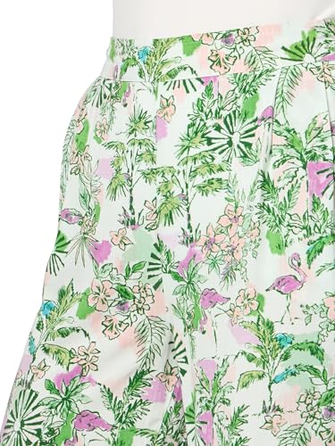 Stella Parker Women's Wide Leg Capri Lightweight Cropped Pants for Casual, Travel & Resort Wear3