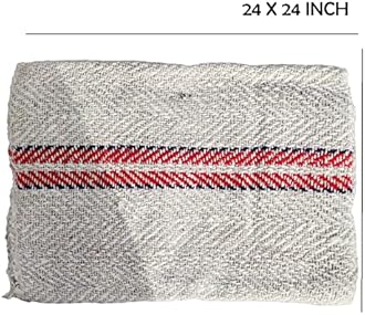 Cotton Cleaning Duster/Pocha For Home Floor Cleaning, Floor Cloth Pocha Mop, Cleaning Sets Wet And Dry, Size, 24X24 Inches(Set Of 4), 250 TC, White