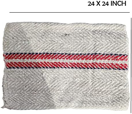 Cotton Cleaning Duster/Pocha For Home Floor Cleaning, Floor Cloth Pocha Mop, Cleaning Sets Wet And Dry, Size, 24X24 Inches(Set Of 4), 250 TC, White