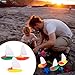Garneck 3 Pcs Bathtub Sailing Boats Toys for Toddler: Small Plastic Beach Sailboat Model for Kids Explore Learn Floating Row Swimming Pool Boat Decoration(Random Color)