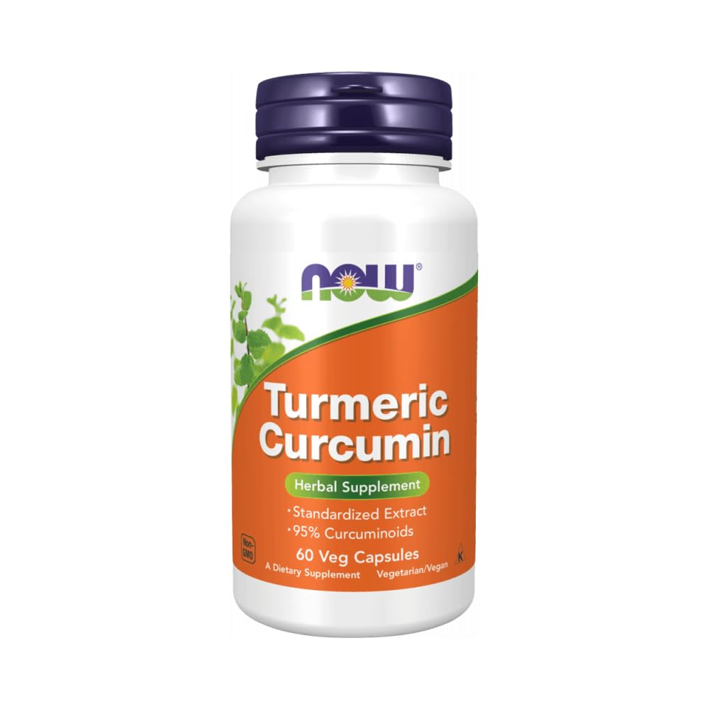 Now Foods Turmeric Curcumin Softgels (60) Standard - Witaminy, minerały i zdrowie - Zioła