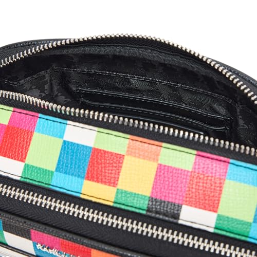 KARL LAGERFELD Paris Women's Crossbody, White/Black Multi, One Size by KARL LAGERFELD - Used condition - Image 4