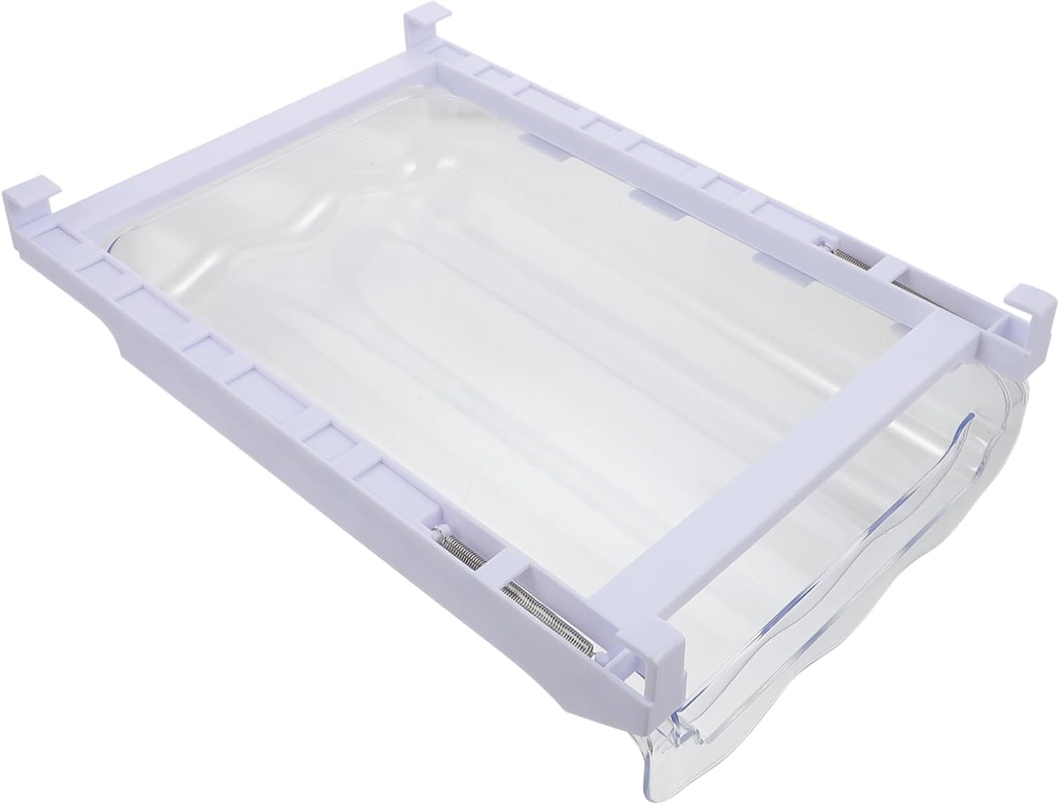 Hanging Wave Egg Holder Drawer Refrigerator Egg Dispenser Organizer for Kitchen and Fridge