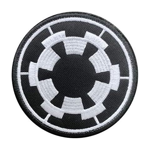 Antrix Galactic Empire Empire Target Tactical Applique Fastener Hook and Loop Military Movie Film Galactic Empire Badge Patch -Dia.3.15" Cover