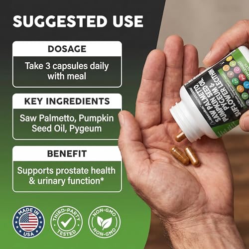 image for Clean Nutraceuticals Saw Palmetto Pumpkin Seed Oil Pygeum Sunflower Le