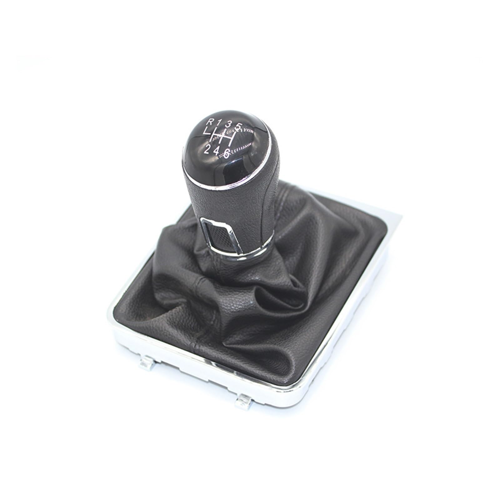 MEUMIR Car Gear Knob Stick Shifter for VW for Passat B6 Manual Transmission Shift Knob Head Rod Decoration Accessories(for 6 Speed)