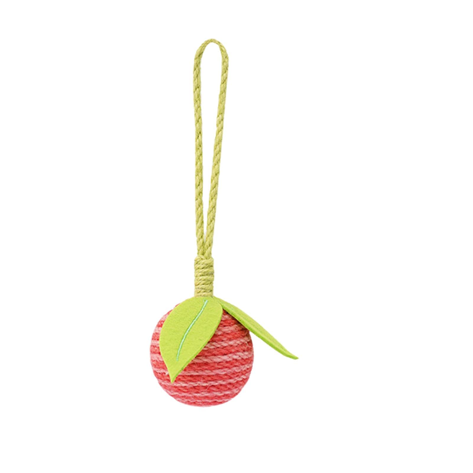 Balle sisal dentition pêche 20cmx9cm pour amuser votre chat en intérieur