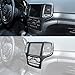 Dashboard GPS Navigation Panel Trim Full Cover for 2014-2018 Jeep Grand Cherokee SRT8 ABS Interior Mouldings Black Carbon Fiber Look Car Styling 1-Pack