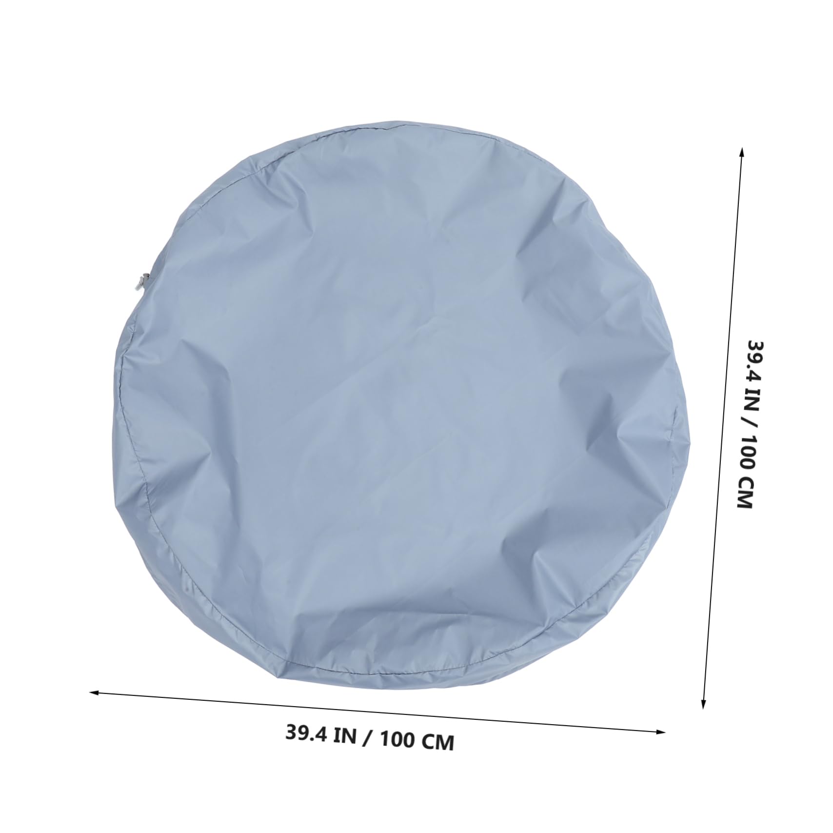 GALPADA Barbecue Grill Cover Oxford Fabric Fire Pit Cover Round Grill Top Heavy Duty Bbq Pit Table