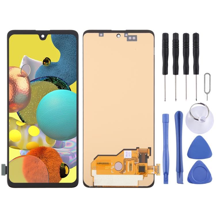 Écran pour Galaxy A51 5G SM-A516 OLED LCD pour regarder vos vidéos sur un affichage sans rayure