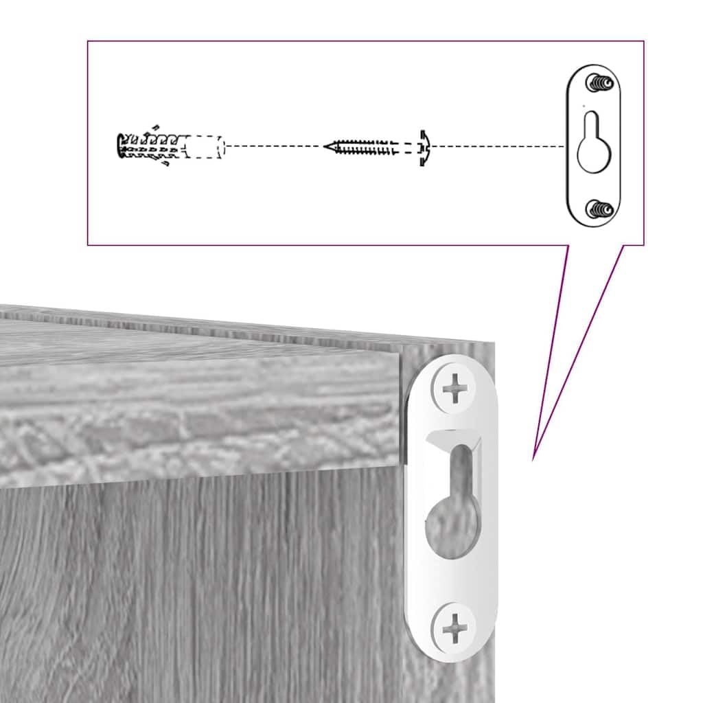 Set di 6 scaffali da parete a forma di cubo, eleganti mensole da parete in legno per soggiorno, ufficio e corridoio, mensole sospese salvaspazio per decorazioni e libri, 30 x 15 x 30 cm