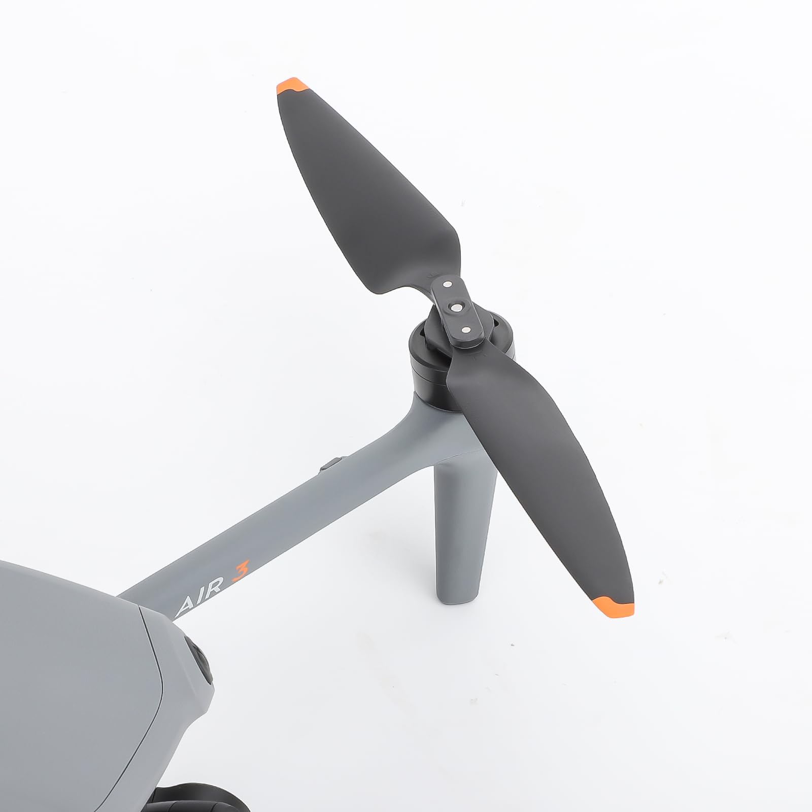 Propellers for DJI Mavic AIR 3 Drone Tip Low-noise Quick Release Foldable Wings 8747F Propellers (4x, Silver Tip) - Image 3