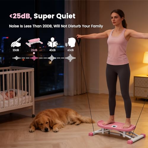SogePower Ski Balancing Machine Exercise Equipment, Home Ski Simulator Trainer for Full Body Workout, Balance Trainer with Resistance Bands by SogesPower - Used condition - Image 6