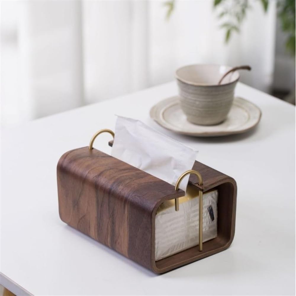 Porte-mouchoirs Couvercle de boîte à mouchoirs, Distributeur faciaux Simple, Support la for Bureau, Commode, décor Salle Bains Décor de boîte faciale