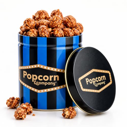 Image of Popcorn & Company Choco Caramel Gourmet Popcorn, Tin 130g