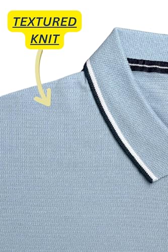 Image of SANE ORIGINALS Full Sleeves Textured Polo Tshirt for Men with Pocket || Long Sleeves Collar and Pocket T-Shirt for Men