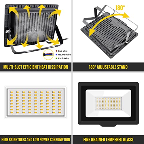 SKYWORLD 50W LED Flood Light Outdoor - Image 3