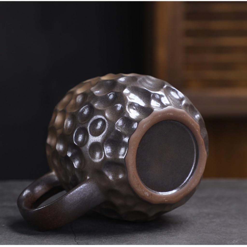 Zestawy kubków i talerzyków Kreatywny, szkliwiony, ceramiczny zestaw filiżanek do kawy i spodków(5)