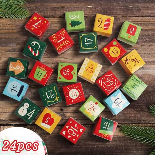Calendrier de compte à rebours de Noël : 24 jours de décorations faites main - 6