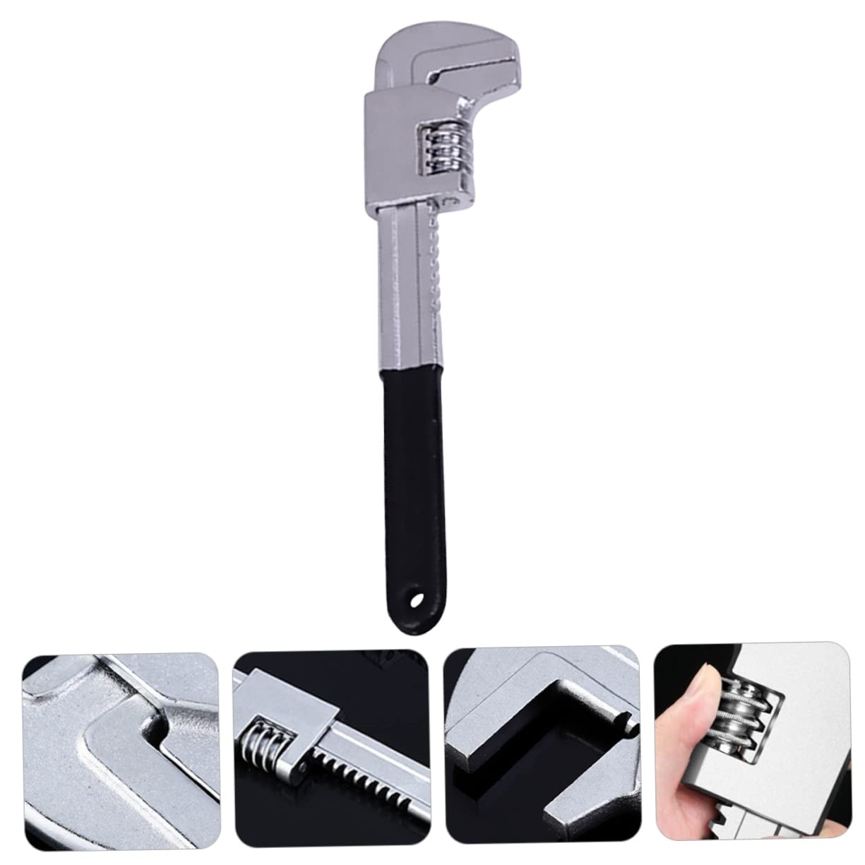 BESTonZON 1pieza Type Right Angle Wrench Pliers Herramienta De Plomería Para Tubos y Reducidos Para Automóviles y Fontanería