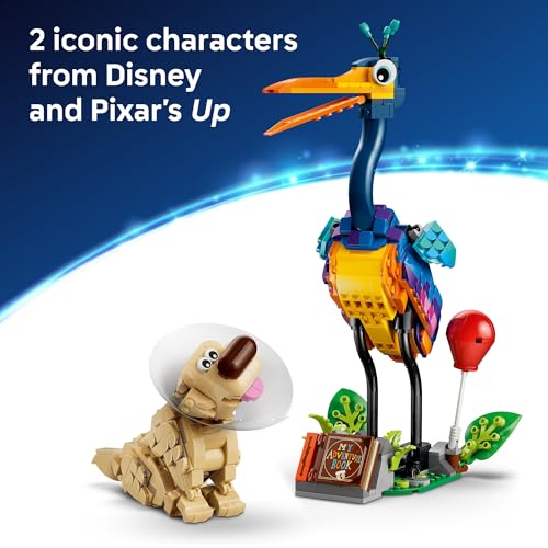 LEGO Disney and Pixar Kevin & Dug Building Toy - 'Up' Movie Set for Girls & Boys, Ages 9+ - Disney Gift for Kids & Fans - Kids Bedroom or Desk Decor - 43290 - image 3
