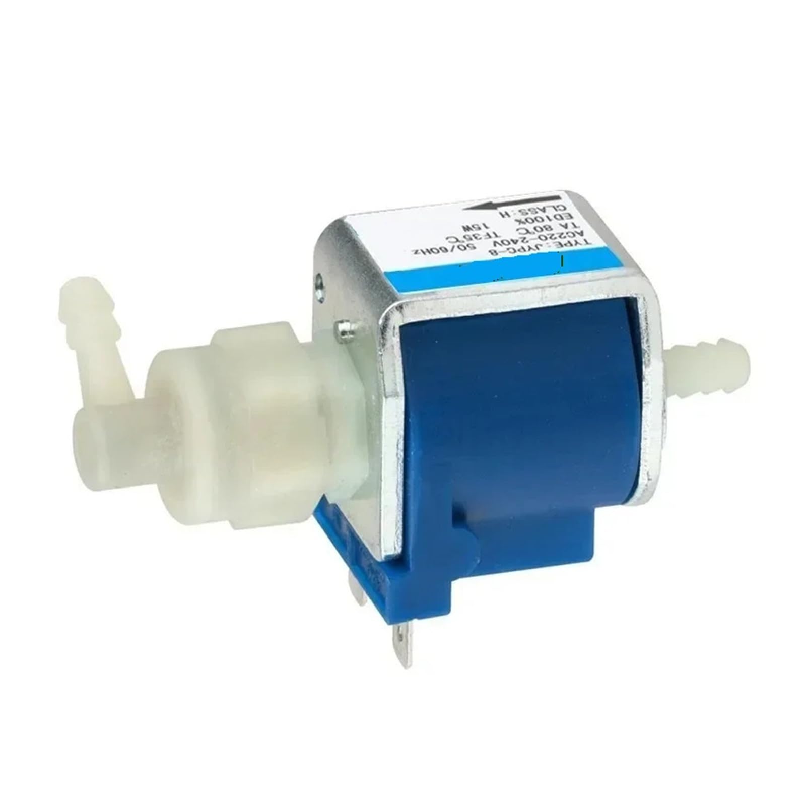 Electromagnetic Solenoid Pump ， JYPC-8 220V to 240V 15W ， Compatible for Irons Steam Mop Garment Steamer Coffee Machine Valve Parts