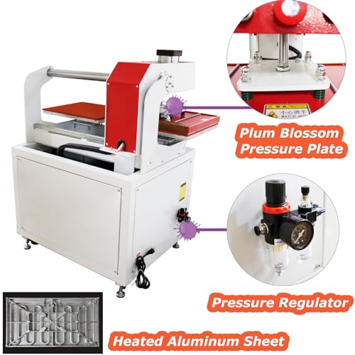 INTSUPERMAI Prensa Térmica Neumática 16x20in 110V 2500W miniatura 6